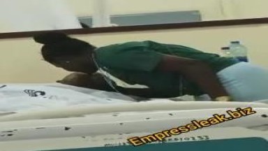 Trending leak video of Ghanaian nurse kissing a male patient