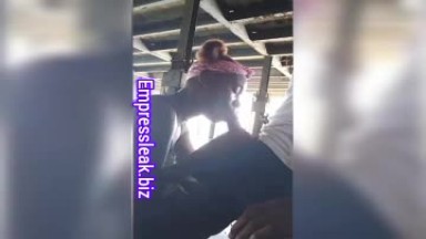 Young students vacation sex under the bridge