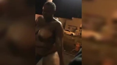 Naked woman refused entry into club