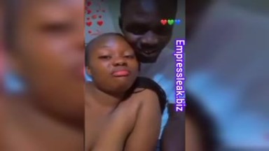 Afia Bonsu and boyfriend