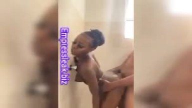 Sandra always love sex before showering