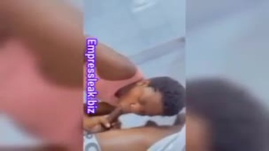 Nigerian lovers Alex and Bibi outside sextape