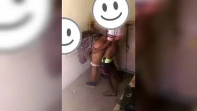 A 48 year old woman and 19 years boy caught