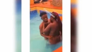 Shs girl fucked in water during pool party