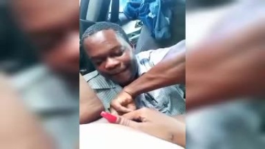 Police man Licking and fucking a hookup girl in a car