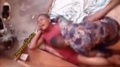 Congolese teacher chopping a high school girl painfully